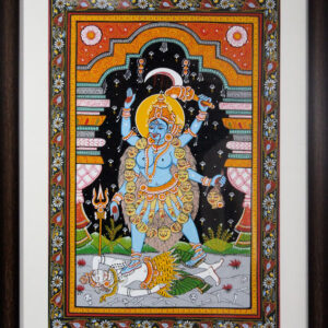 GiTAGGED-Orissa-Pattachitra-Goddess-Kali-18-24-Inches