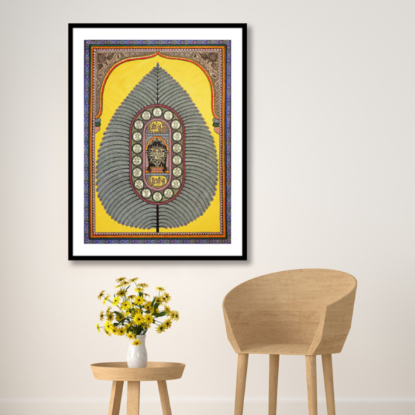 Incarnation-of-Ganesh-Ganpati-Artwork-Pattachitra-Art-Painting-For-Home-Wall-Art-Decor - Image 2