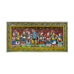 Krishna_Holi_Rasaleela_Patta_Tussar_Painting-2