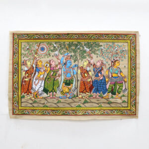 Krishna_Rasaleela_Patta_Tussar_Painting-4