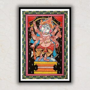Lord-Ganesh-Ganpati-Artwork-Pattachitra-Art-Painting-For-Home-Wall-Art-Decor