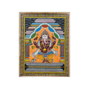 Lord_Ganesha_Patta_Tussar_Painting-2