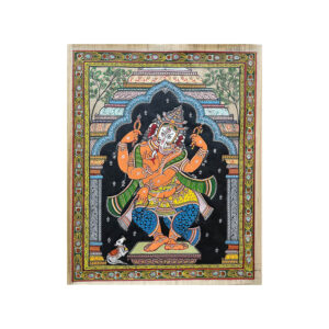 Lord_Ganesha_Patta_Tussar_Painting-3