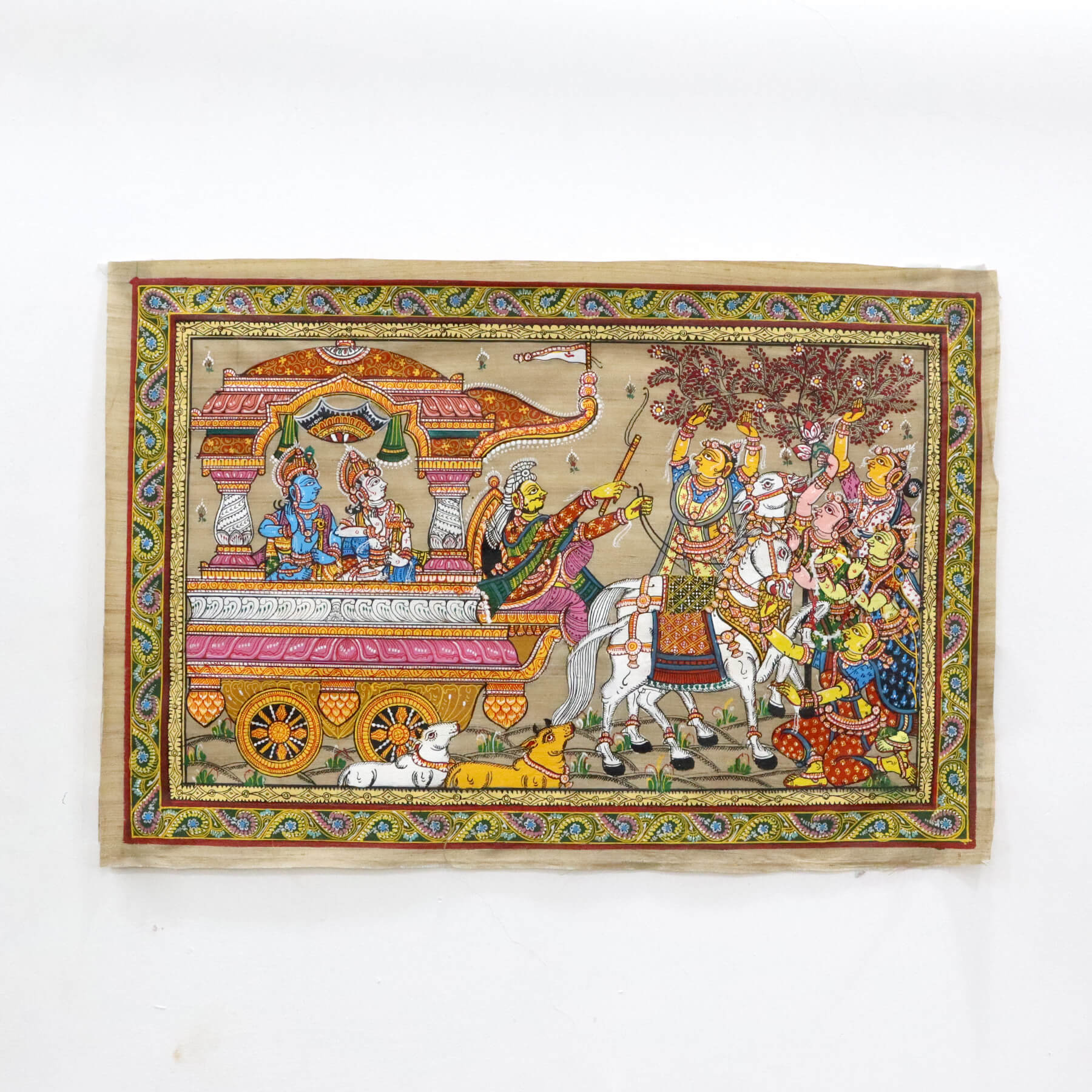 Mathura_Vije_Patta_Tussar_Painting-4