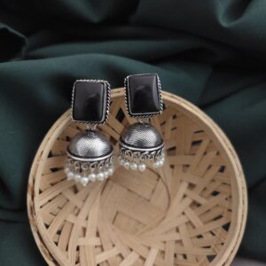 Monalisa Stone Jhumka Earrings
