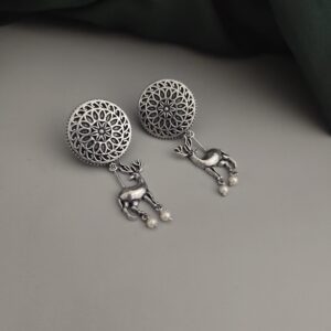 Mrigakshi Deer Earrings