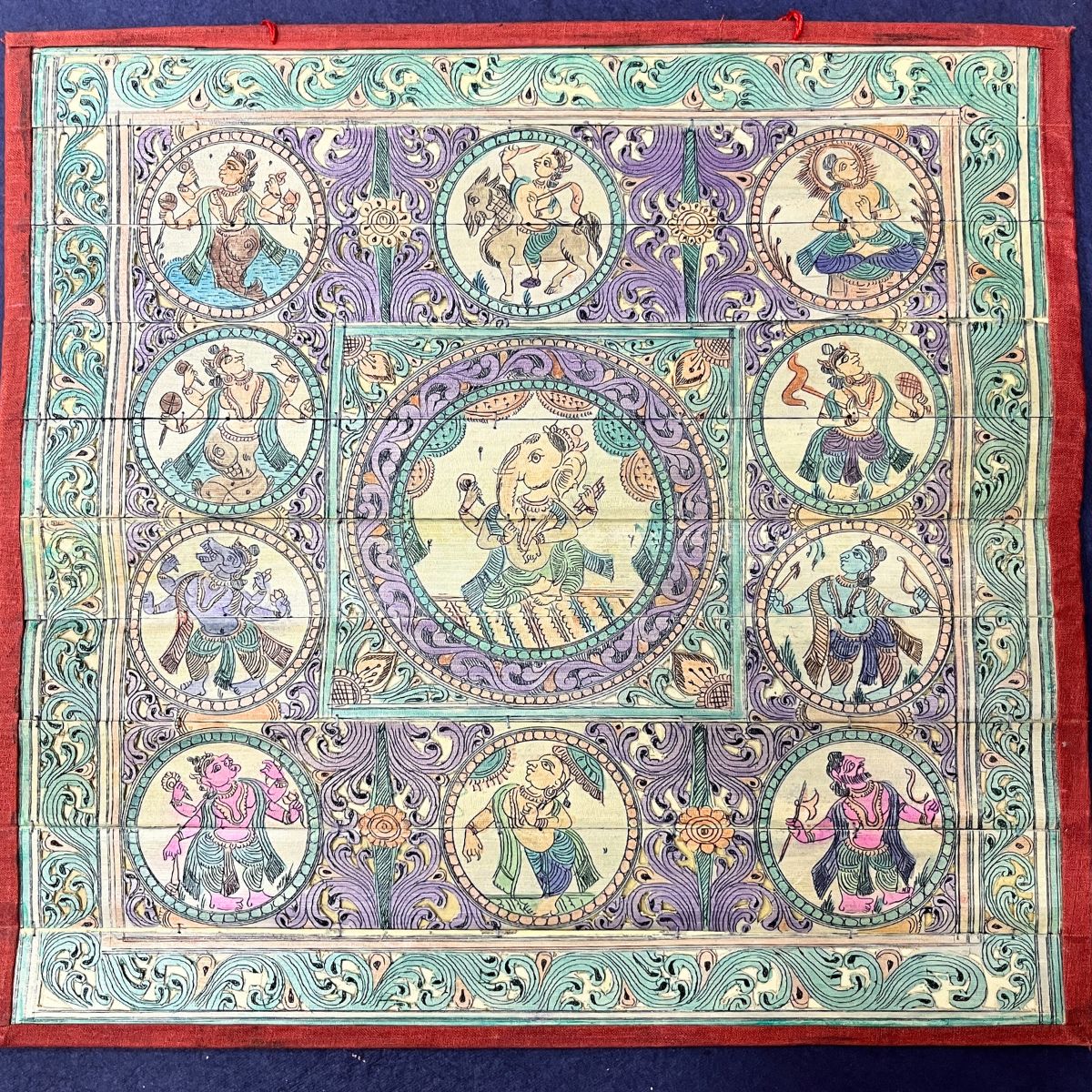 Palm_Leaf_Engraving_of_Krishna_Rasleela_and_Vishnu_Dashavatara