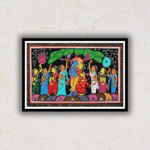 Radha-Krishna-Pattachitra-Art-Painting-For-Home-Wall-Art-Decor-1