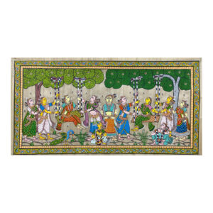 Raja_Doli_Patta_Tussar_Painting