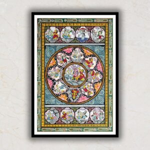 Shri-Ganesh-Ganpati-Journey-Pattachitra-Artwork-Art-Painting-For-Home-Wall-Art-Decor