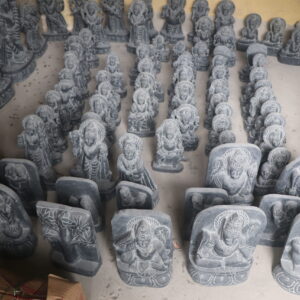 Stone Miniature statues for temples