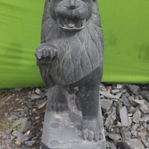 Temple front Lion