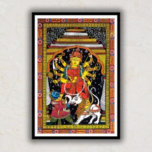The-Durga-Darbar-Pattachitra-Art-Painting-For-Home-Wall-Art-Decor