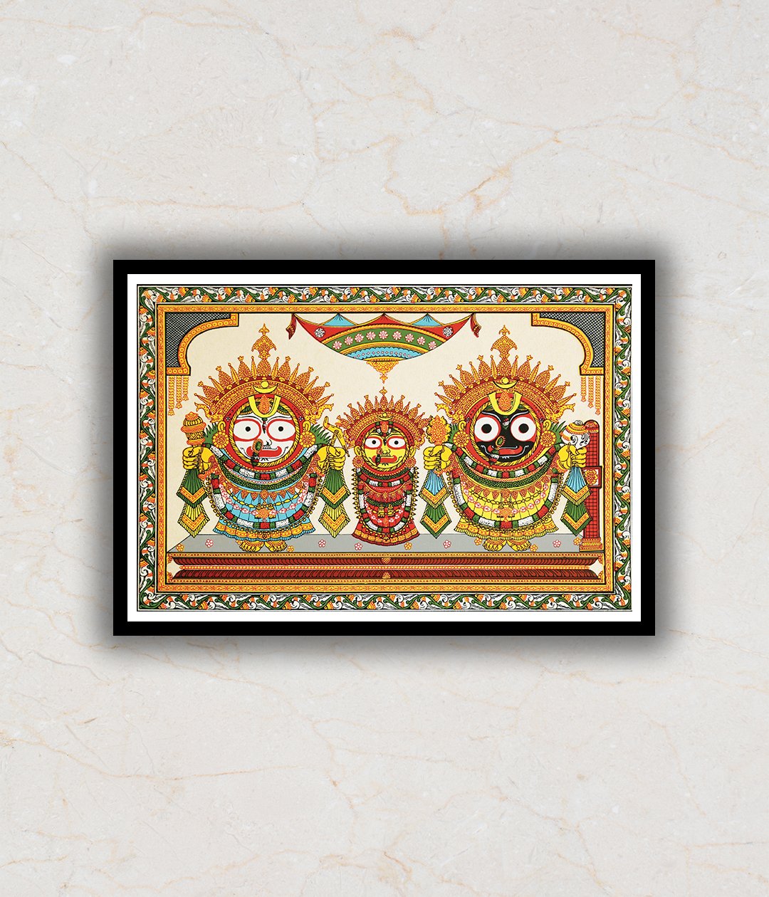 The-Jagannath-Darbar-Pattachitra-Art-Painting-For-Home-Wall-Art-Decor-1