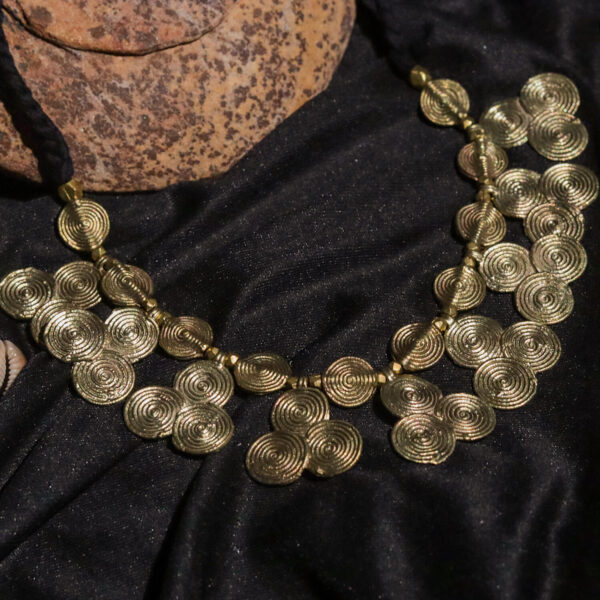 Tribal Jewellery Necklace With Earrings-13 - Image 3