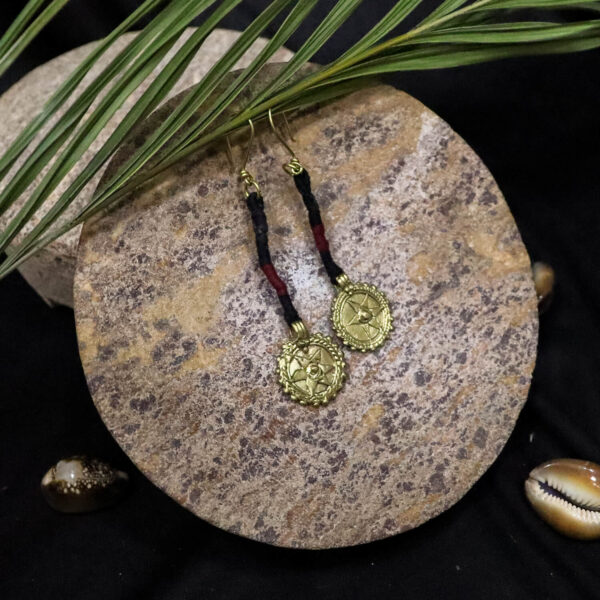 Tribal Jewellery Necklace With Earrings-14 - Image 3