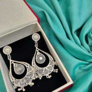 PRIT-JHUMARDELICATE FILIGREE EARRINGS