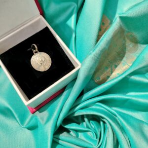 DAIVYA CHANDRAROUND SHAPED FILIGREE PENDENT