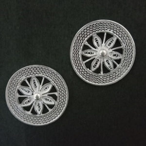 Chakra Silver Studs