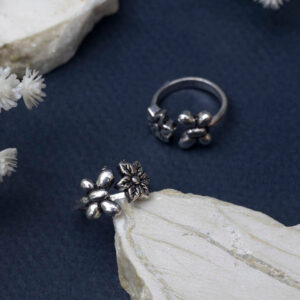 Channi oxidised Toe Ring