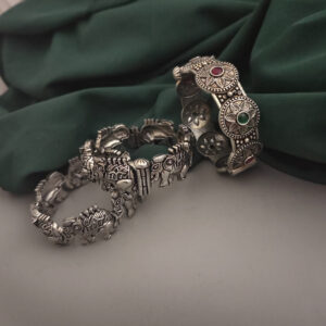 Chhaya elephant Bangles 3 pc set