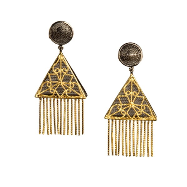 Delilah Silver Earrings - Image 2
