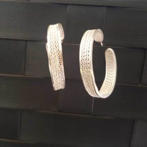 Dream Bands - Silver Filigree earring