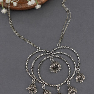 Elaiya oxidised necklace