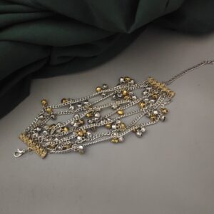 GARBA Two Tone Adjustable Bracelet