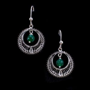 Green Chandbali