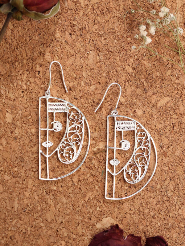 Human face Earrings - Image 2