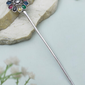 Jeevisha Oxidised Bun stick