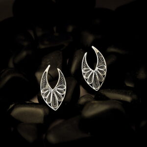 Kshatrani Silver Earrings-2