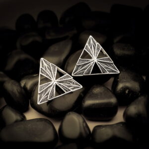 Mandisa Silver Earrings Studs