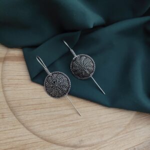 Oxidised Earcuff Earrings 02