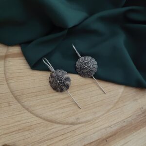 Oxidised Earcuff Earrings-04