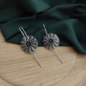 Oxidised Earcuff Earrings-07