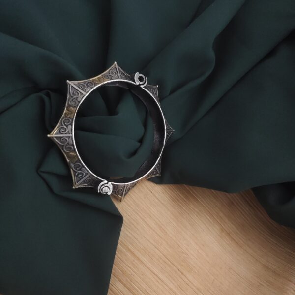 Oxidised Two tone Silver Replica Bangle-3 - Image 2