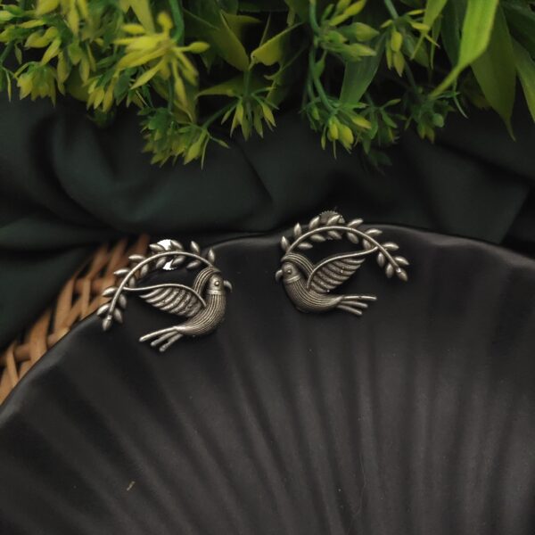 PIHU Replica Bird Earrings - Image 2