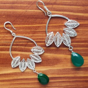 Parnika Silver Earrings Hoops
