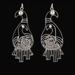 Peacock Earrings