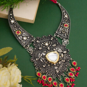 Prerna Oxidised Necklace
