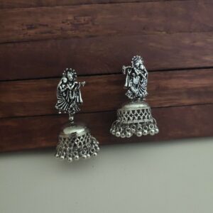 RADHA KRISHNA Jhumka Earrings
