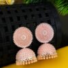 Ruhi Jhumka- Oxidised Silver Party Wear Jhumka Earrings for Women & Girls - Image 3