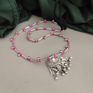 SONIA long chain Afghan Necklace