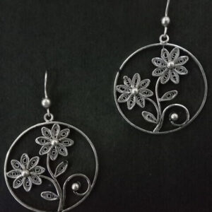 Silver Earrings Guldasta