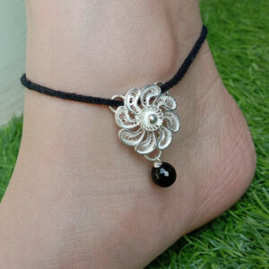 Silver Linings Black Magic Silver Filigree Nazar battu