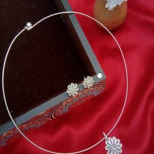 Silver Linings Gul Hasli Silver Filigree Necklace