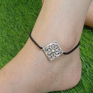 Silver Linings Kite Oxidised Silver Filigree Nazarbattu