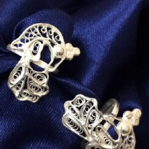Silver Linings Peacock Silver Filigree Handmade Ring